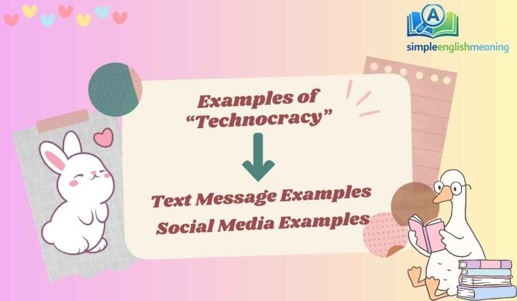 Examples of "Technocracy"