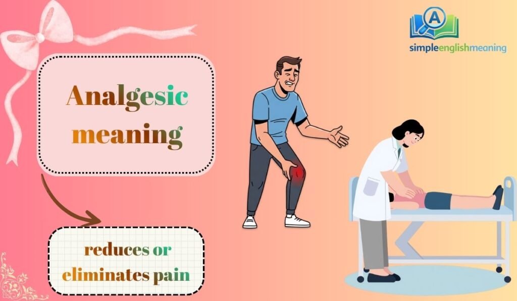 Analgesic meaning