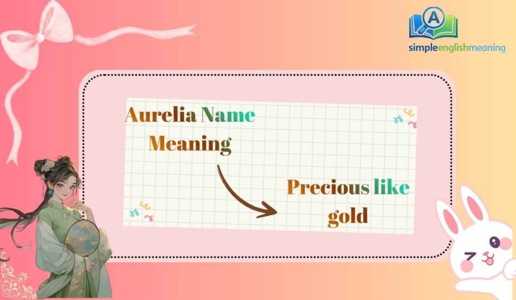Aurelia Name Meaning