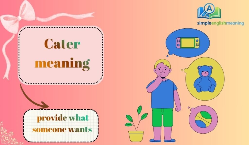 Cater meaning