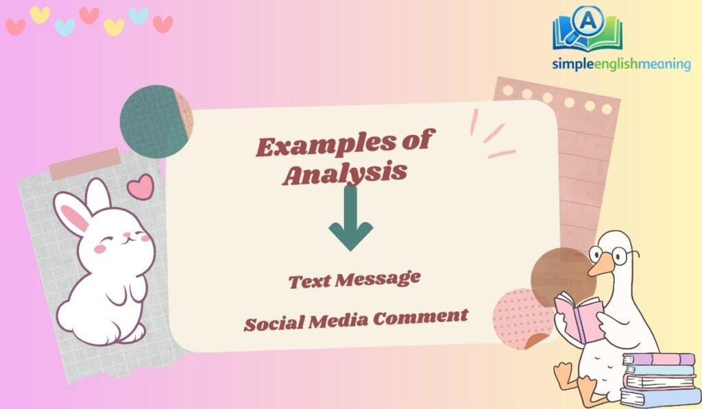 Examples of Analysis