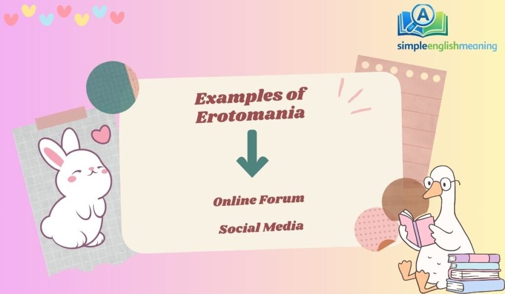 Examples of Erotomania