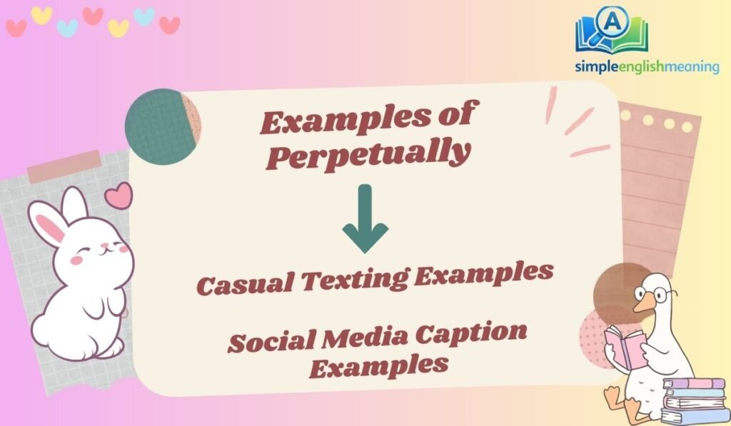 Examples of Perpetually