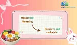 Omnivore Meaning