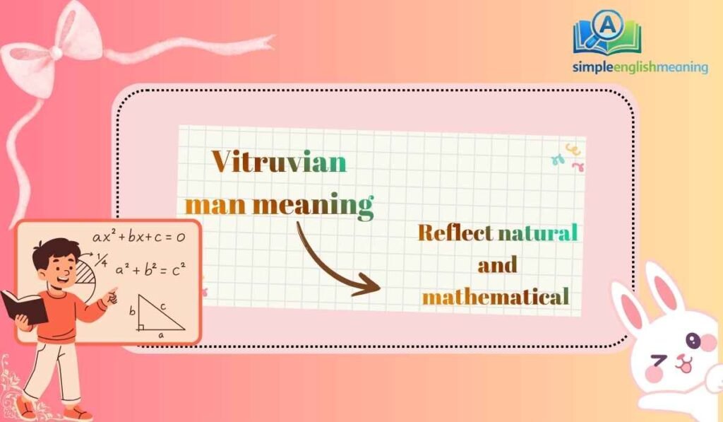 Vitruvian man meaning